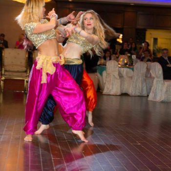 Bollywood dance ensemble for wedding celebrations