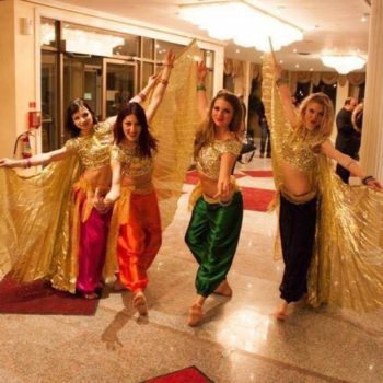 High-energy Bollywood dance performances