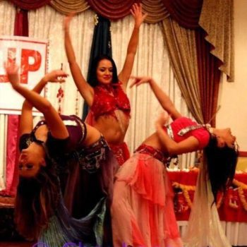 Traditional Indian belly dance