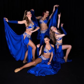 Talented belly dancers