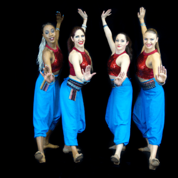 Traditional Indian dance performers