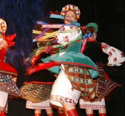 Ukrainian dance performance